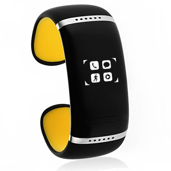 Call ID Display / Answer / Dial / SMS Sync / Music Player / Anti-lost For Android Smartphone, EasySMX OLED Smart Vibrating and Sports Bluetooth Watch
