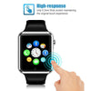 Smart-watch Sweatproof Smart Watch Phone /bluetooth 4.0/Easy connection/ Make calls/Support SIM/TF for Apple Iphone 5s/6/6s and 4.2 Android or Above SmartPhones by starrybay (BB-white)