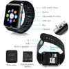 Smart-watch Sweatproof Smart Watch Phone /bluetooth 4.0/Easy connection/ Make calls/Support SIM/TF for Apple Iphone 5s/6/6s and 4.2 Android or Above SmartPhones by starrybay (BB-Black)