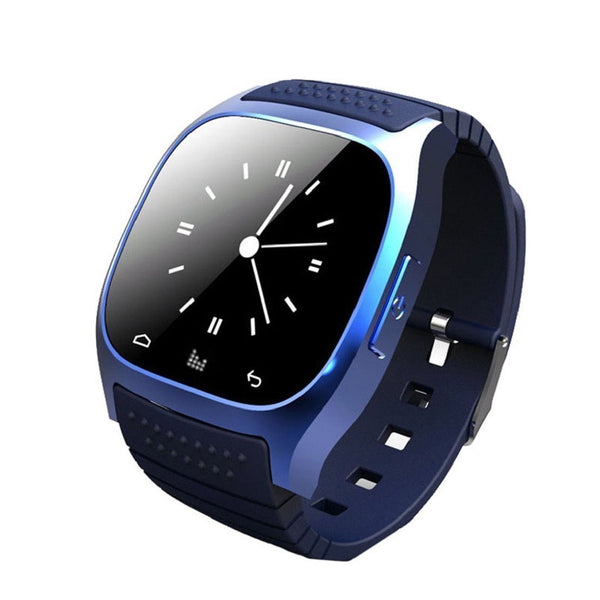 Touch Screen LED Light Display Watch with Dial Call Answer Music Player, PowerLead Sopo M26 Wearable Smartwatch Smart Bluetooth Watch