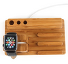 iWatch Desktop Holder/Charging Dock Station/Platform stand for iPod iPhone iPad & Other Smartwatch - Bamboo Large - Apple Watch Stand